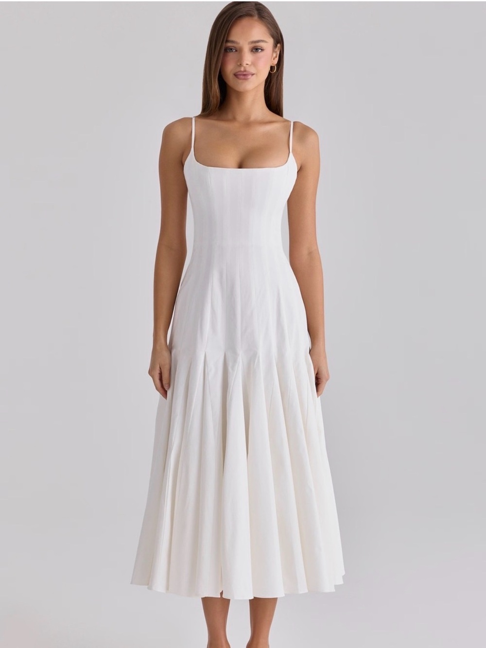 House of CB Vionne White Dress